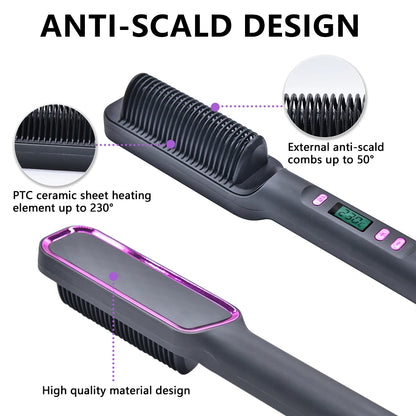 Electric Hot Comb Multifunctional Straight Hair