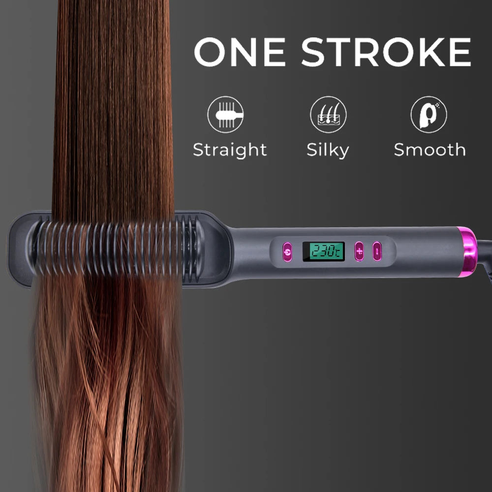 Electric Hot Comb Multifunctional Straight Hair