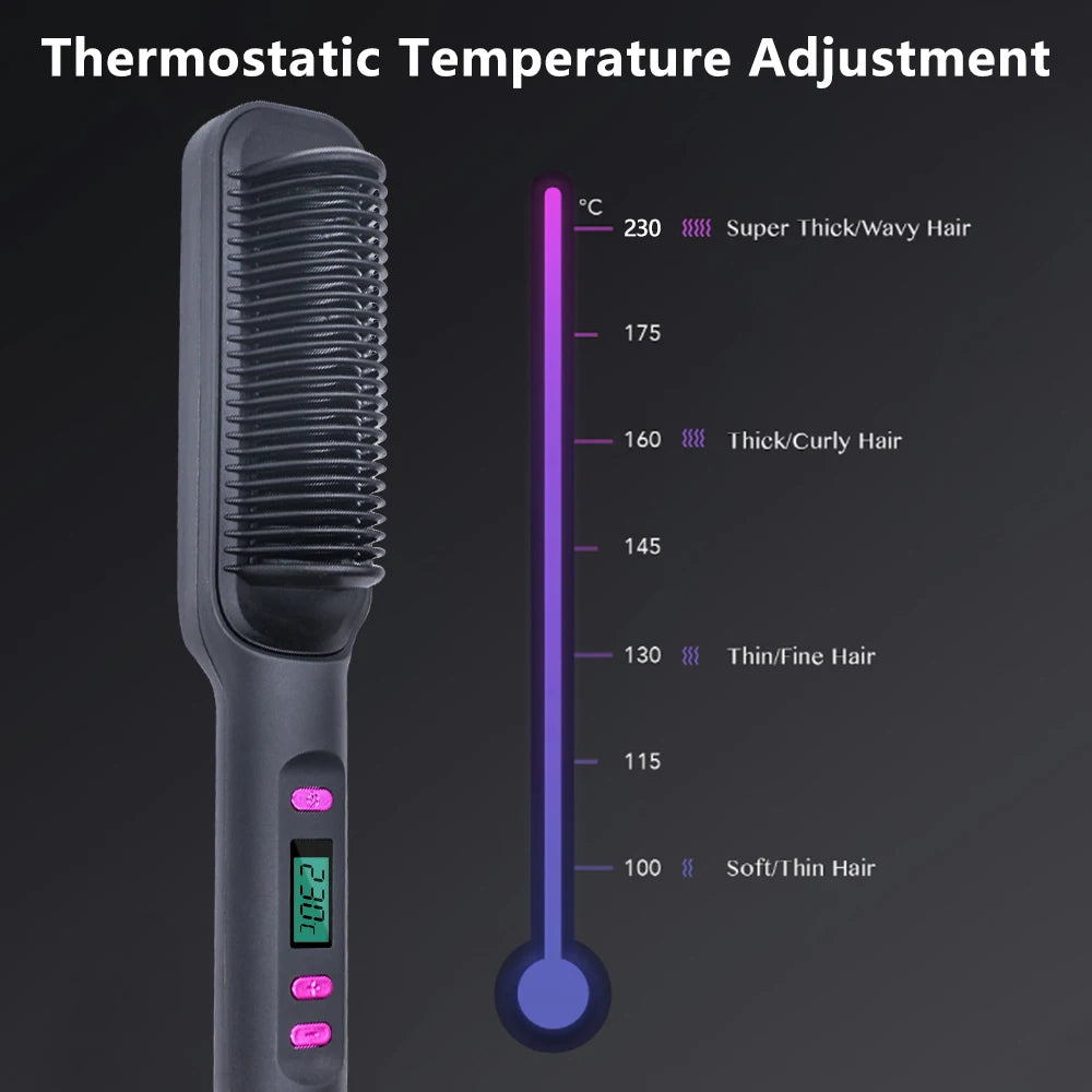 Electric Hot Comb Multifunctional Straight Hair